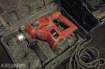 Stihl Støvsuger, Makita Batterilader, Bosch Borhammer, Byggestrøm, Stige
